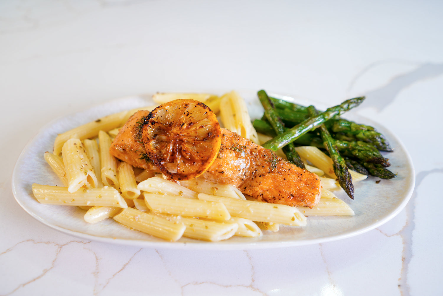 Frozen Cape Salmon Plate