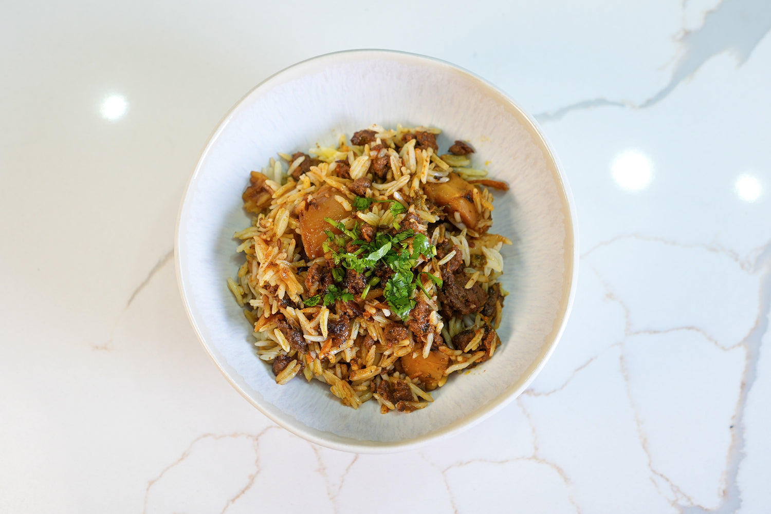 Frozen Gogo Spice Rice