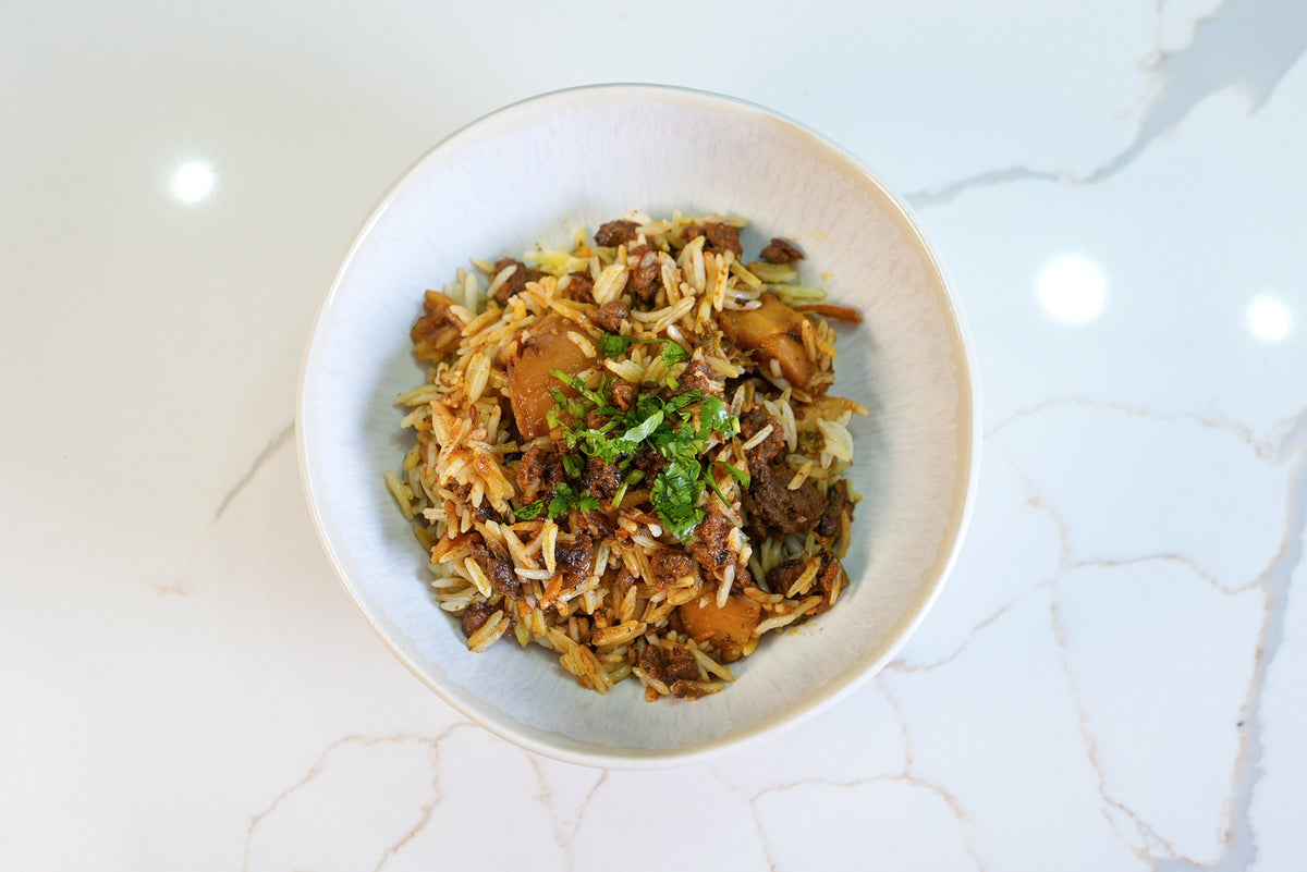 Frozen Gogo Spice Rice | Lekker Kitchen