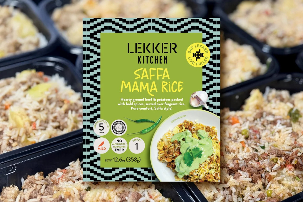 Frozen Saffa Mama Rice | Lekker Kitchen INC