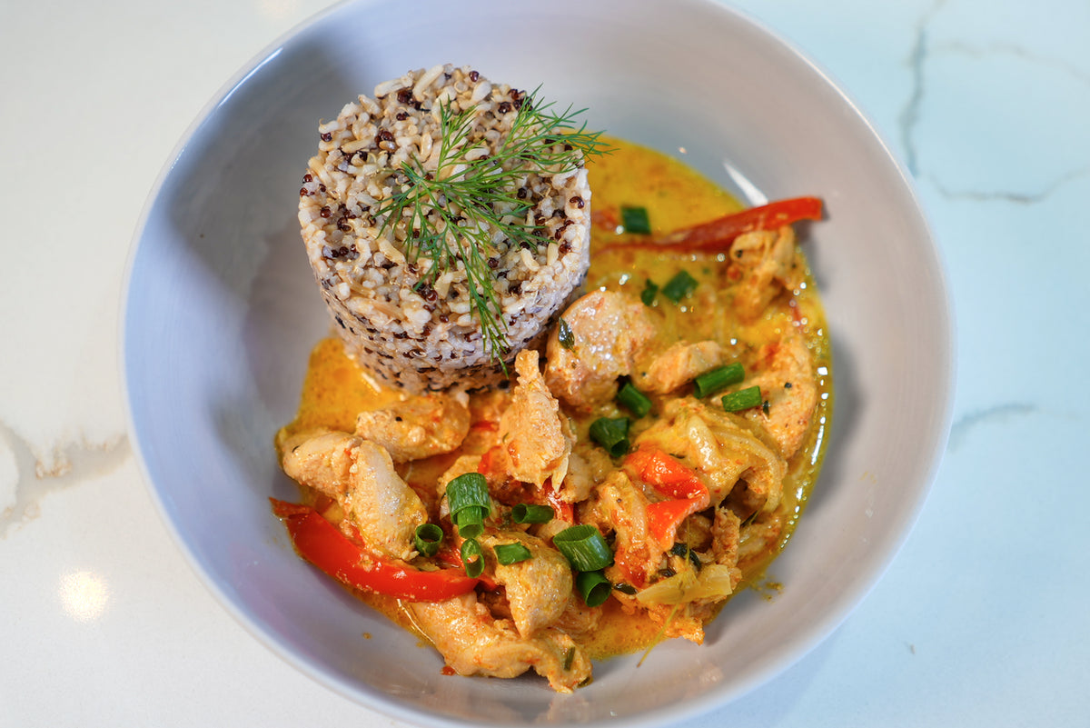 Frozen Southwest Chicken Bowl | Lekker Kitchen