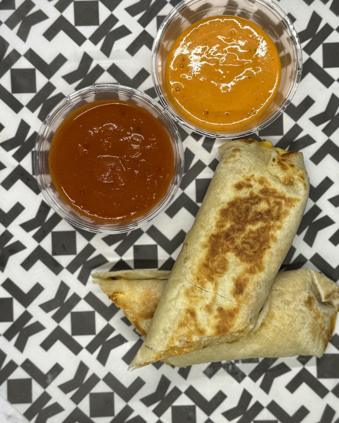 Peri Peri Chicken Breakfast Burrito