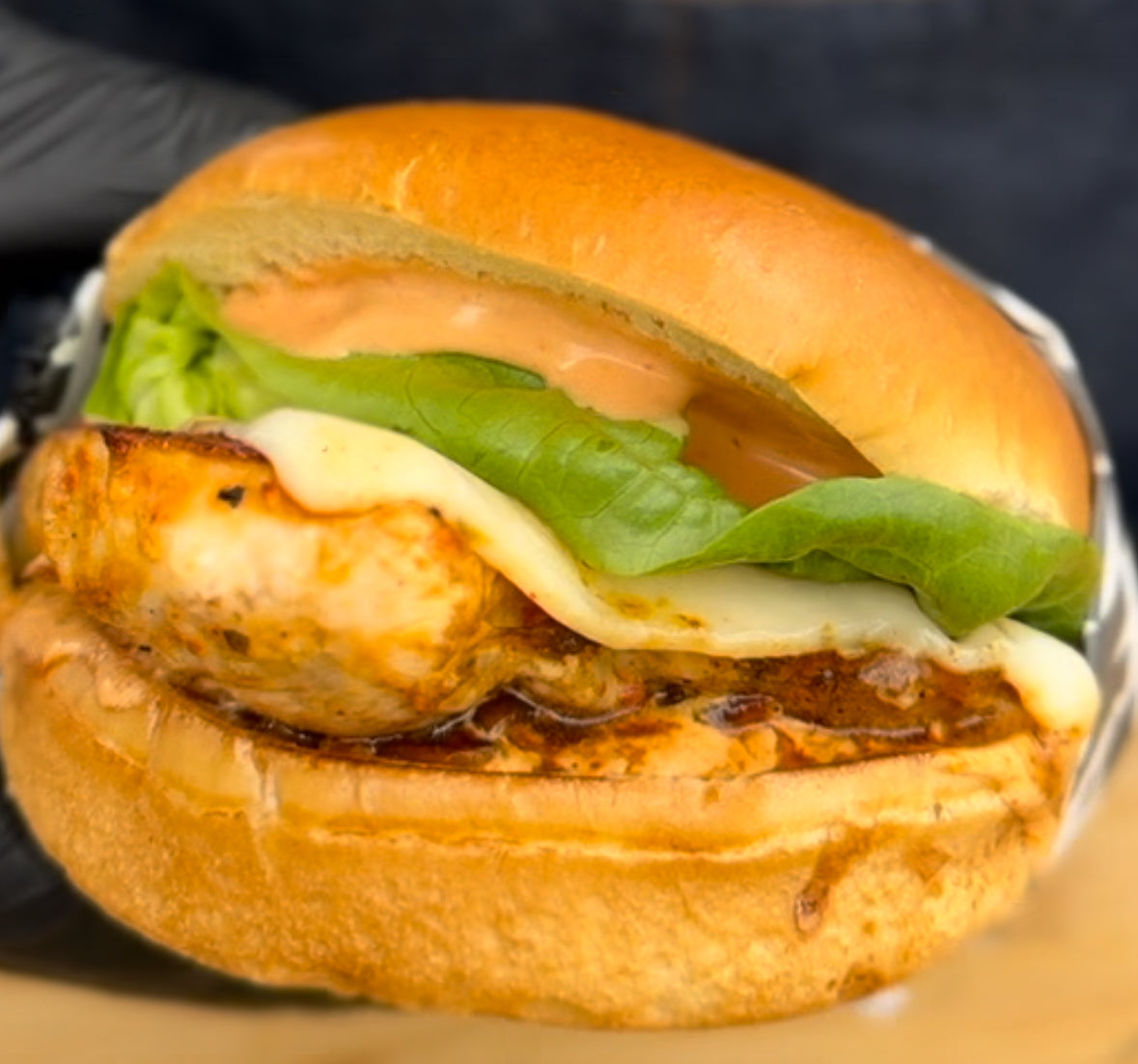 Peri Peri Chicken Brioche Bun